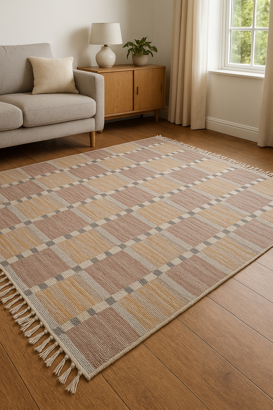 Swadeshi Marianne Richter Inspired kilim rug